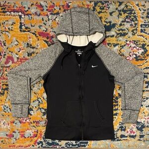 Nike Therma-Fit Hooded Zip Up Jacket with Thumb Holes